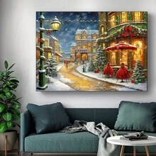 Diamond Painting - Round Diamond - Full Drill - Frameless Set - Multicolor - View 1