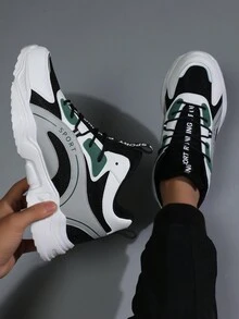 男式時尚與休閒厚底運動鞋,厚底舒適透氣、防滑、耐磨,適用於戶外活動