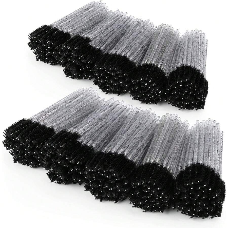 500/50 Pcs Disposable Mascara Wands Bulk Mascara Eyelash Brush S Makeup Applicator Eyelash Wands For Eye Lash Extension, Eyebrow Brush, Eyeshadow Brush, Brush