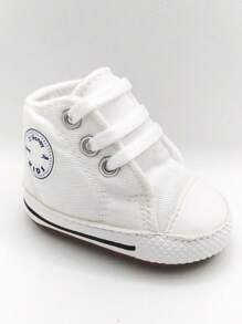 Non-Slip Baby Shoes - White - View 1