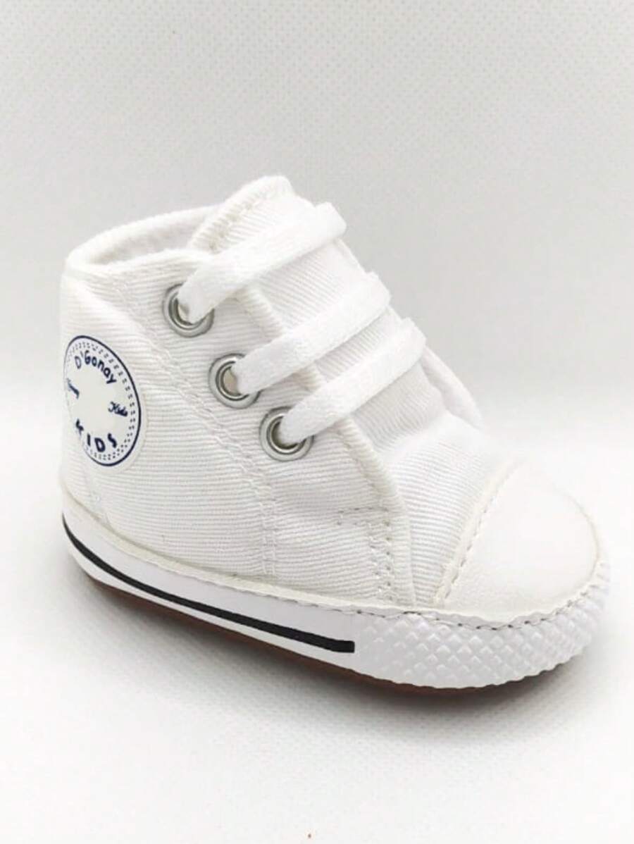 Non-Slip Baby Shoes - White - View 1