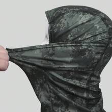 迷彩图案透气运动拉法帽 - 彩色 - 查看 6