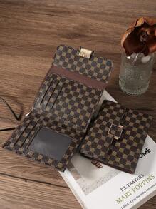 Fashion Coin Pocket Small Bifold Slim Women Wallet MiniThin Lightweight Multi Layer Portable ID Card Credit Card Minimalist Fashion Modern Business For Anniversary For Birthday Gift For Girls For Lady For Female Bag School Supplies For School Dorm Room & Back To School Business Casual For Women Wallet Purse Wallet Small Wallet - Coffee Brown - View 1