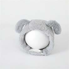 可愛的嬰兒帽,韓國風格,冬季,厚實毛絨,保暖且耳保護,男女通用