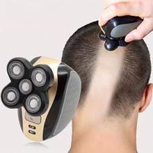 Máy chải lông dành cho nam Máy cạo râu điện - Đồng - Xem 2