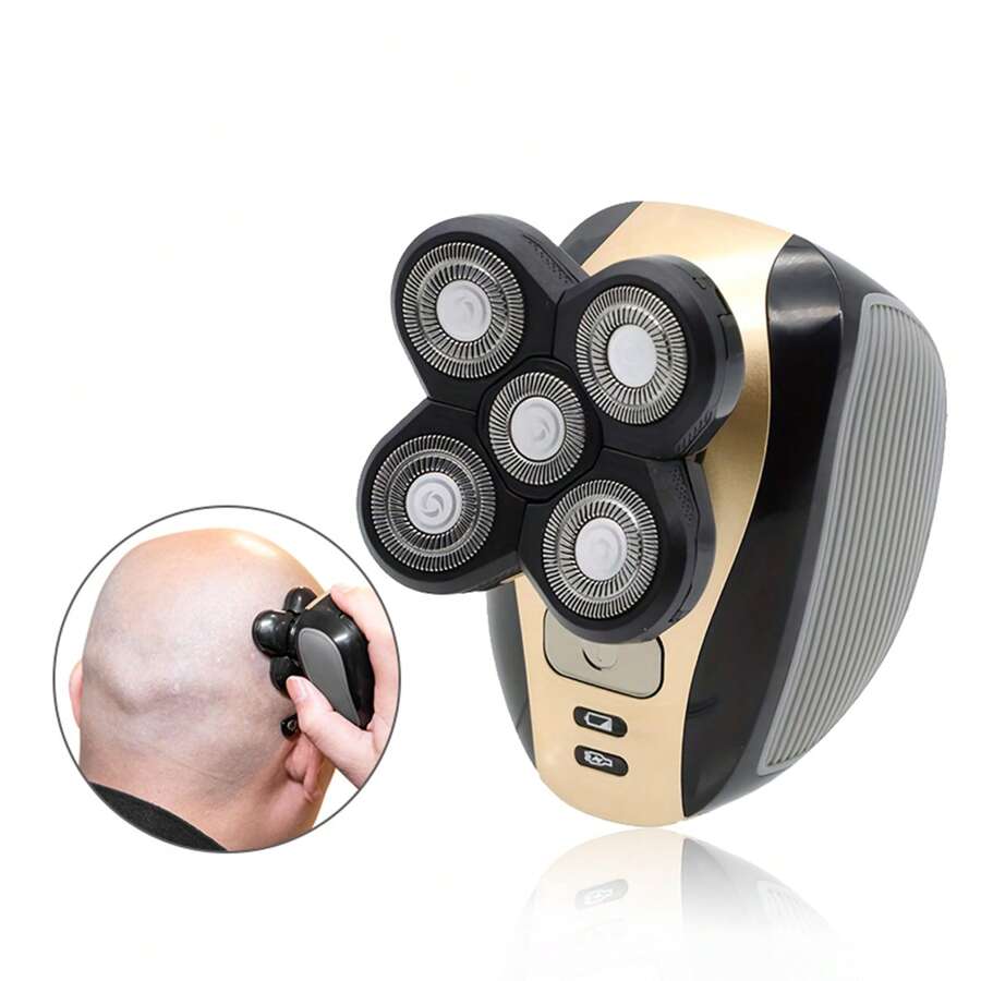 Máy chải lông dành cho nam Máy cạo râu điện - Đồng - Xem 1