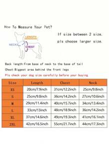 1 bộ áo liền quần cho thú cưng màu trơn - Hồng - Xem 11