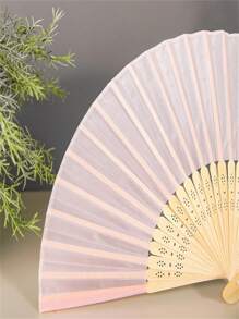 10/5/2pcs & 1pc Wedding Party Oil Paper Parasol Folding Fan