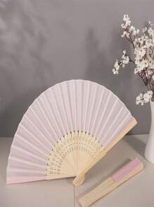 10/5/2pcs & 1pc Wedding Party Oil Paper Parasol Folding Fan