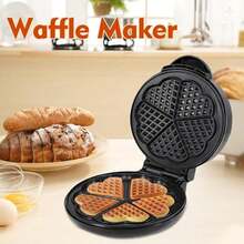 Tostadora Para Sándwiches,Sandwichera Tostadora, Mini Waflera, Waflera Para Waffles Individuales Paninis Hash Brown Desayuno, Almuerzo O Bocadillos Waffle Maker - Negro - Ver 4