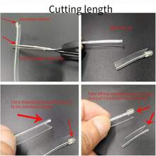 5米車用diy室內裝飾led燈el線霓虹條,彈性環境氛圍燈,usb Rgb燈,適用於汽車 - 彩色 - 查看 9