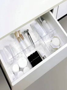 1 Set Drawer Dividers Organizers Adjustable Drawer Separators For Socks Underwear Makeup Clothing Kitchen Storage For Women Storage Organizer Travel Essentials Father Gift Back To School