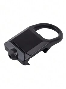 1pc Quick Detach Rsa Gbb Lock Buckle Qd Sling Steel Mount Adapter, For 20mm Rail Hunting Airsoft Rifle Accessories, Hunting Gear - Black - View 3