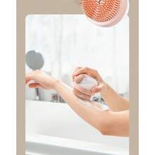3 Tipos De Esponja De Plástico Para Baño Y Masaje - Rosa coral - Ver 1