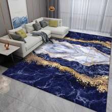 Tapete de sala/dormitorio/mesa de centro, muy suave con textura euro, alfombra suave para sofá, exteriores, gateo de bebé, pasillo (usos múltiples), decoración del hogar - Multicolor - Ver 1