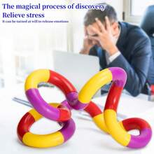 1pc Blue Versatile Bendy Twist Ties - Blue - View 3