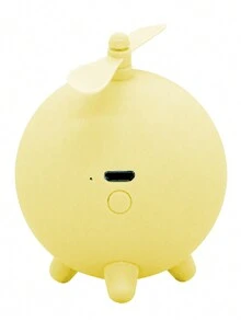 Mini Bocina Bluetooth con Hélice: Diversión y Sonido en un Diseño Original - Amarillo - Ver 3