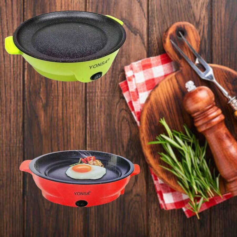 Sarten Eléctrico 22cm Antiadherente - Verde - Ver 1
