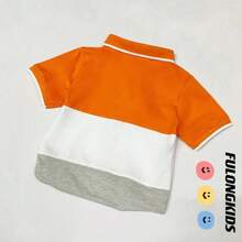 Tween Boys Polo Shirts - 橘色 - 查看 4