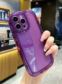 1 Miếng Trong suốt Tím Hình-Xà bông Túi hơi Chất liệu Ốp lưng & bao da điện thoại Tương thích với - Màu tím - Xem 4