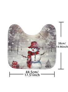 1 cây thông Noel, ông già Noel, quà tặng, tuần lộc, người tuyết, bông tuyết, họa tiết rừng thông, rèm tắm in kỹ thuật số hoặc thảm trải sàn, trang trí phòng tắm, thảm trải sàn, thảm trải sàn, thảm trải sàn ngoài trời, thảm chùi chân, trang trí mùa thu, phụ kiện phòng tắm, trang trí lối vào trường học - Màu sắc khác nhau - Xem 5