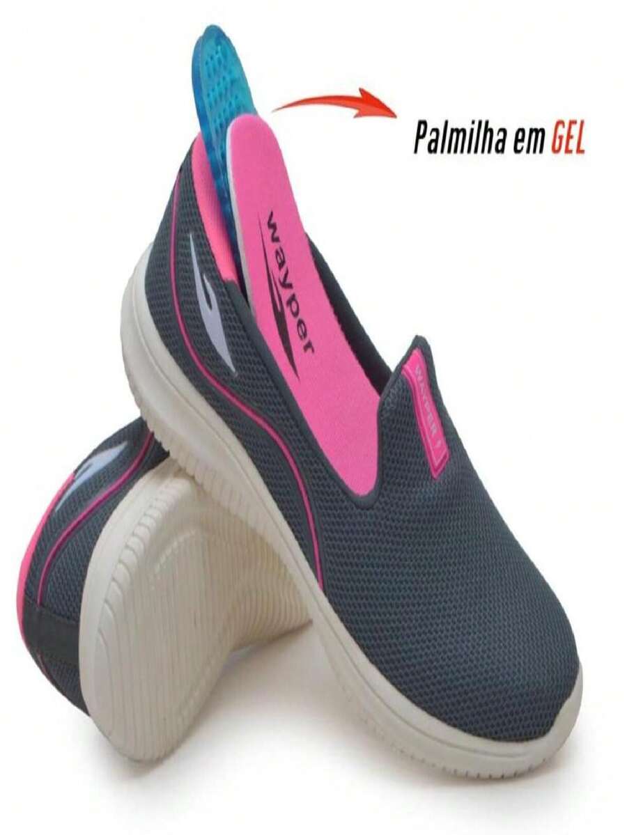 Women Casual Shoes - Xám - Xem 1