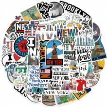 50 cái/gói Mới Không thấm nước DIY Creative Viết tháu Hình dán , Đàn ghi ta Ván trượt Nước Chai Bội thu Mũ sắt của lính Ván trượt tuyết Máy tính xách tay Ốp lưng & bao da điện thoại Tủ lạnh Cửa Hành lý Viết tháu Hình dán , Hoàn hảo Quà tặng Giáng sinh - Nhiều màu - Xem 1