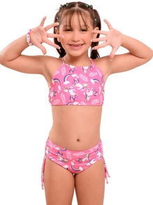 Young Girls Bikini Sets - Rosa - Ver 1