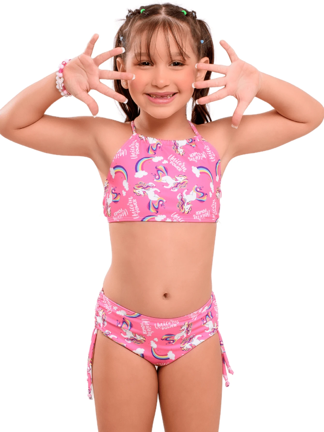 Young Girls Bikini Sets - Rosa - Ver 1