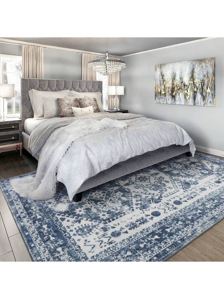 GENIMO Area Rugs for Living Room 6x9 Machine Washable Bedroom Rugs