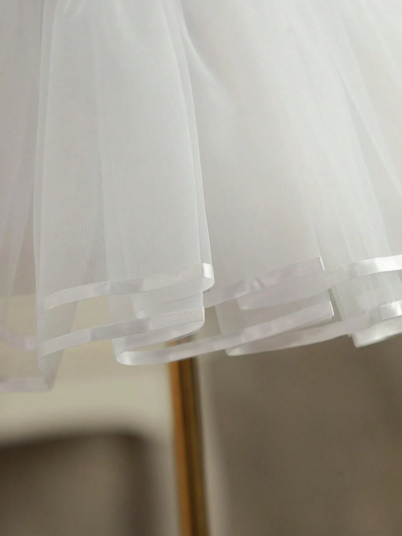 Gonna Tutù Da Ballo In Tulle - 5 Strati, Bianca, Vita Elastica 50-100 Cm, Per Feste E Danza - Foto 9