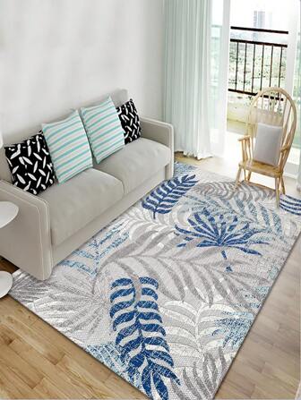 Leaf Shaped Carpet 1pc