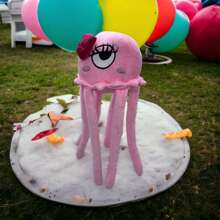 Stinger Flynn Pink 40 Cm Toy "LARGE" Plush Doll Garten Of Banban Garden Plush Toy For Boys And Girls Horror Game Animation Of Games Around Birthday Gifts For Boys And Girls - 粉色 - 查看 2