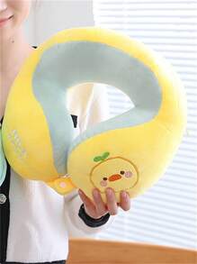 U型頸枕飛行器卡通旅行枕頭,輕便汽車頸椎枕頭適用於辦公室和午睡,聖誕禮物