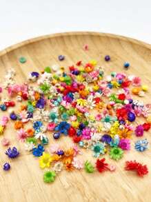 1 bolsa de pequeñas flores secas y coloridas elegantes para hacer jabón, joyería de resina y velas caseras DIY