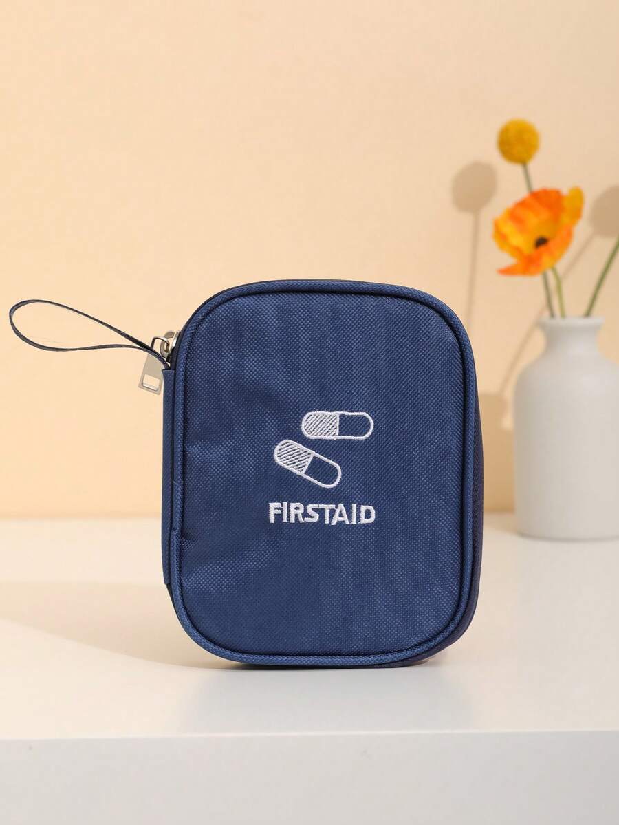 旅行便攜式分配器,小型口袋醫療包,拉鍊收納袋