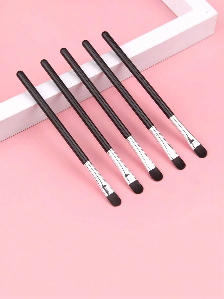 高階 5 件裝美甲刷套裝,方便攜帶密封刷