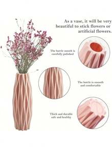 1 Miếng Màu thuần Cái bình hoa Đối với Trong nhà Phòng khách Đồ trang trí - Nhiều màu - Xem 4