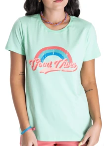 Women T-Shirts - 綠色 - 查看 3