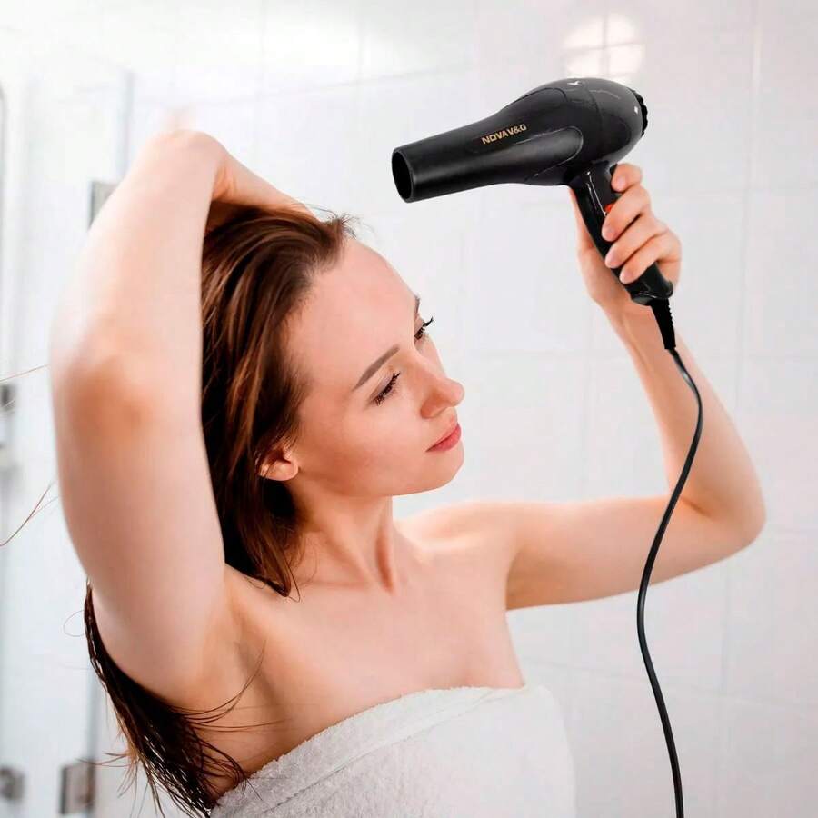 Secadora de Cabello con Aire Caliente y Frío TII-BUY MR-043 - Multicolor - Ver 1