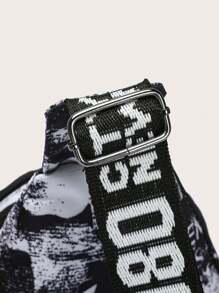 Men's Large Capacity Crossbody Chest Bag, Sling Bag Wide Strap Chest Bag With Headphone Hole, Versatile Lightweight Belt Bags Shoulder Satchel Bag For Travel Walking Hiking Thanksgiving Storage Bag Rider Bag Back To School Summer Bag Spring Break Vacation Bag Pack Waist Bag School Supplies Purse Fanny Pack Side Bags Belts New Life Items For Students Men Essentials Purse Essentials Camouflage Small Bag For Men Body Bag For Men Gear Pouch