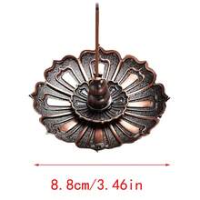 1 Miếng Mini Hoa sen Hương đốt Đĩa , Có thể mang đi Hương đốt , Lư hương , Giá đỡ hương - Nhiều màu - Xem 5
