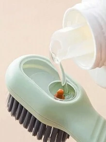 1個多功能加液鞋刷,家用柔軟毛刷,特殊無損鞋刷