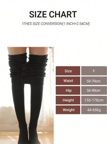 220 克女士弹力修身羊毛紧身裤，柔软保暖，高腰，纯色尼龙，厚保暖内衬