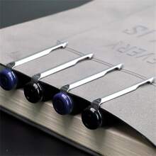 WUQIANNIAN 12支專屬凝膠筆,時尚外觀,手感舒適,墨水耐用,書寫流暢,完美的辦公文具