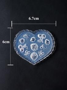 1 Pc Silicone Nail Carving Mold Cherry Strawberry Design Mould Stamping Plate DIY Nails Template Manicure Tools,Nail Supplies,Nail Tools,Nail Art Tools,Back To School,Nails,Nail Tools For Press On Nails