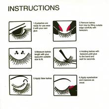 10pairs 3d Russian Style Curly False Eyelashes, Thick Long Eye Makeup Lashes - Fluffy Lashes - View 7