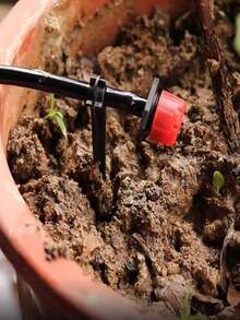 500 Pieces Of Little Red Riding Hood Irrigation Drippers, Suitable For Irrigation Operations In Gardens, Vegetable Fields, Orchards And Woods - Red - View 11