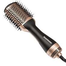 Beautimeter Hot Air Brush, Hair Dryer Brush & Volumizer,  Negative Ionic Hair Styler For Straightening, Curling, 1000W - 黑金 - 查看 1