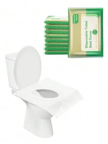 10/20入組一次性馬桶座便墊,便攜式墊套,乾淨衛生,旅行必備品
